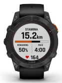 Zegarek sportowy Garmin Fenix 7 Pro Solar, czarny