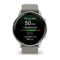Smartwatch Garmin Venu 4 45mm Silver Silver Gray