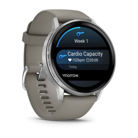 Smartwatch Garmin Venu 4 45mm Silver Silver Gray