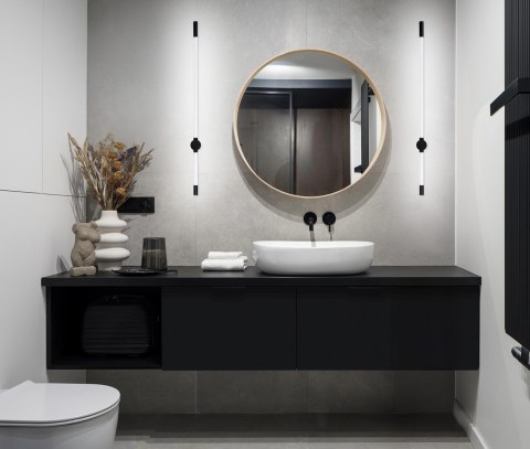 Lampa ścienna LED Activejet AJE-LUNGO Black