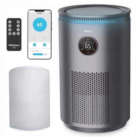 Webber COMO EH4001 nawilżacz ewaporacyjny 5L WiFi UV-C jonizacja