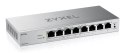 Switch Zyxel GS1200-8HP 8p v3 PoE (PoE+: 4;) 68W Managed Gigabit