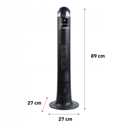 Webber ETNA TH2200B grzejnik ceramiczny 2200W z nawilżaczem