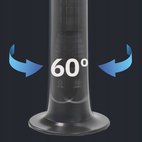 Webber ETNA TH2200G grzejnik ceramiczny 2200W z nawilżaczem grafit