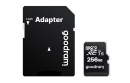 GOODRAM microSDXC 256GB class 10 UHS I + adapter