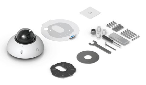 Kamera Ubiquti UniFi G6 Dome White (UVC-G6-Dome-W) 8MP 3840 x 2160 (16:9) IP66 IK10 9,25W