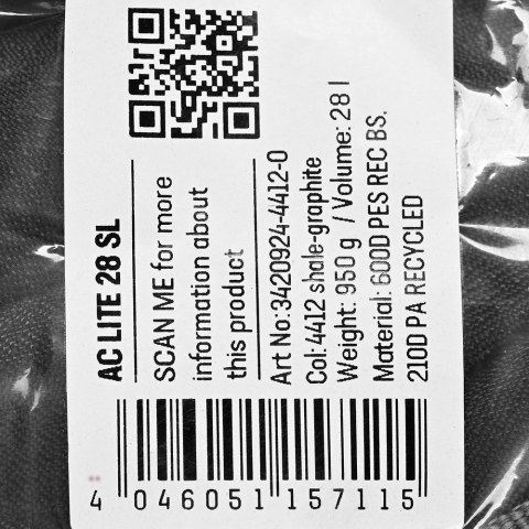 Plecak turystyczny Deuter AC Lite 28 SL, shale/graphite