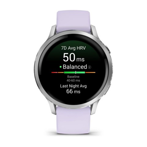 Smartwatch GARMIN Venu 4 41mm Gray Silver Periwinkle
