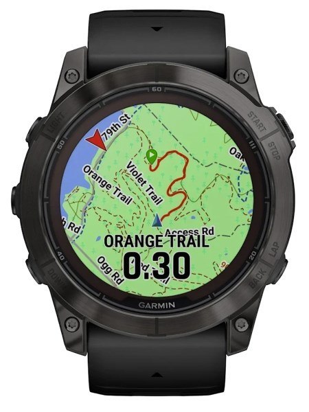 Zegarek Garmin fenix 7X Pro 51mm Sapphire Solar Czarny