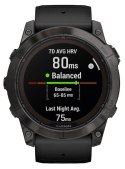 Zegarek Garmin fenix 7X Pro 51mm Sapphire Solar Czarny