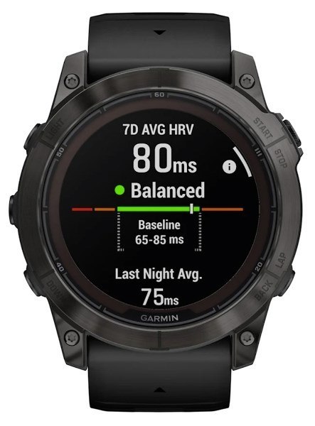 Zegarek Garmin fenix 7X Pro 51mm Sapphire Solar Czarny