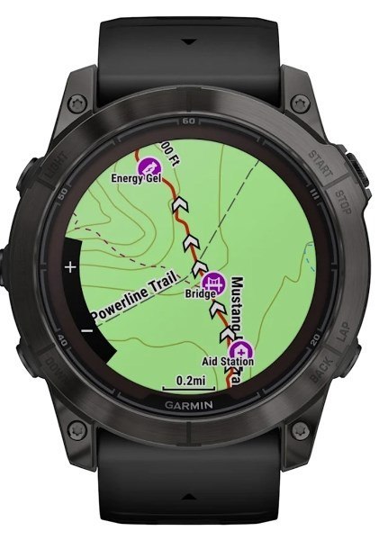 Zegarek Garmin fenix 7X Pro 51mm Sapphire Solar Czarny