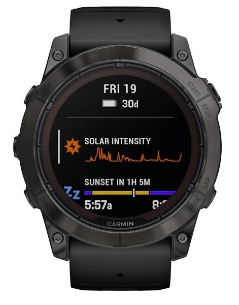 Zegarek Garmin fenix 7X Pro 51mm Sapphire Solar Czarny