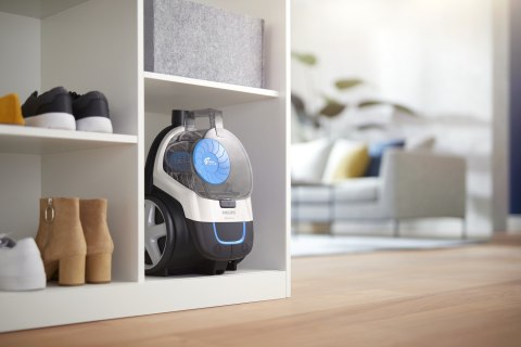 Odkurzacz bezworkowy Philips PowerPro Compact FC9332/09 (650W; kolor czarny)