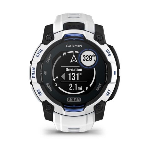 Zegarek Garmin Instinct 3 Solar, 45mm biały