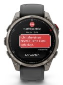 Zegarek sportowy Garmin Fenix 8 PRO AMOLED 47mm Sapphire Titanium
