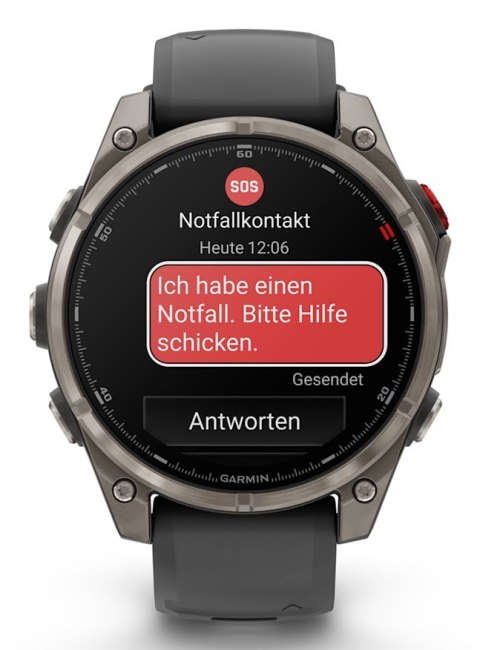Zegarek sportowy Garmin Fenix 8 PRO AMOLED 47mm Sapphire Titanium