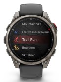 Zegarek sportowy Garmin Fenix 8 PRO AMOLED 47mm Sapphire Titanium