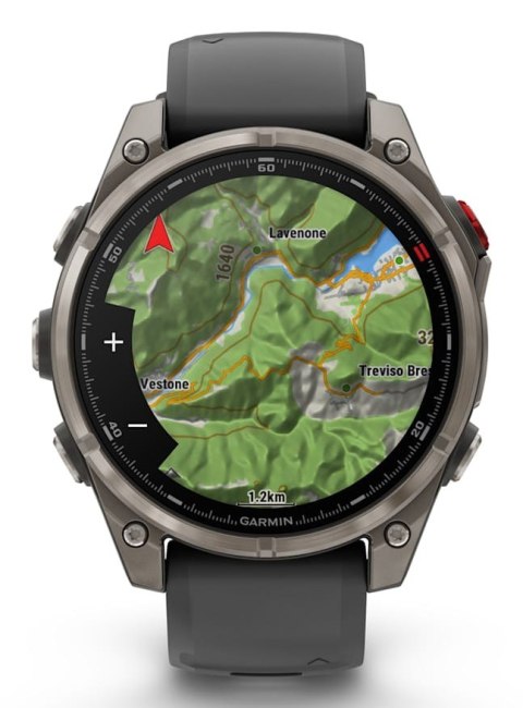 Zegarek sportowy Garmin Fenix 8 PRO AMOLED 47mm Sapphire Titanium