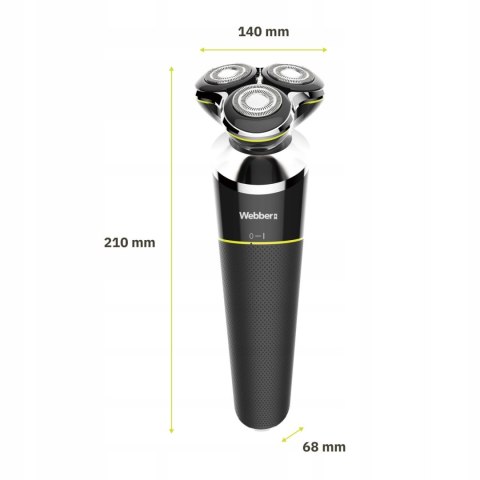 Golarka Męska z Trymerem 5w1 Webber FIVER SXG500