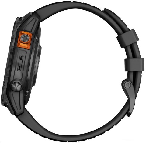 Zegarek sportowy Garmin Fenix 7 Pro Sapphire Solar Carbon Gray DLC Titanium 47mm Węglowoszary