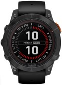 Zegarek sportowy Garmin Fenix 7 Pro Sapphire Solar Carbon Gray DLC Titanium 47mm Węglowoszary