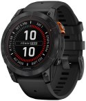 Zegarek sportowy Garmin Fenix 7 Pro Sapphire Solar Carbon Gray DLC Titanium 47mm Węglowoszary