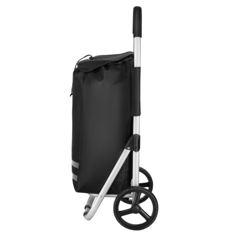 NC4304 WÓZEK ZAKUPOWY SKŁADANY 45L CZARNY NILS