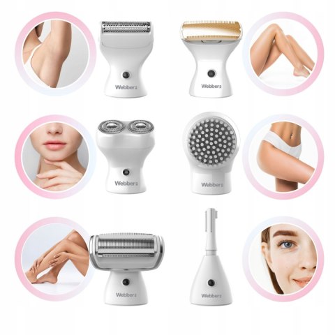 Golarka damska i trymer 4w1 Webber LG400