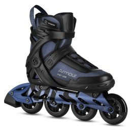 NA22151 ŁYŻWOROLKI ARMOUR GRANATOWE ROZM. 42 NILS EXTREME