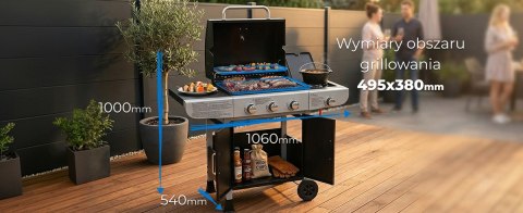 Grill gazowy Ravanson GO-3 10,6kW