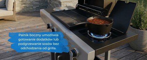 Grill gazowy Ravanson GO-3 10,6kW