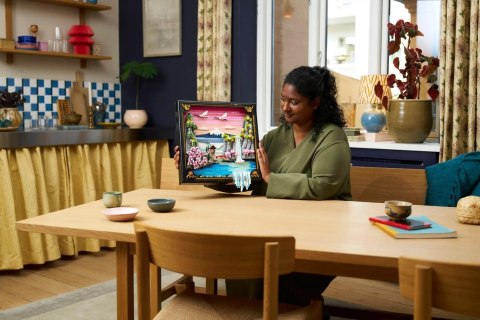 LEGO Art 31218 Japoński krajobraz z kwitnącymi wiśniami