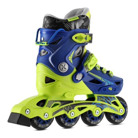 NA1055 ŁYŻWOROLKI BLAZE GRANATOWE ROZM. M(35-38) NILS EXTREME