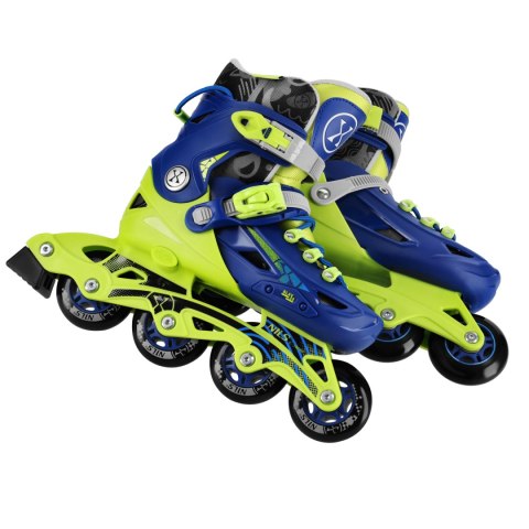 NA1055 ŁYŻWOROLKI BLAZE GRANATOWE ROZM. M(35-38) NILS EXTREME