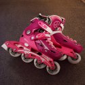 NA1055 ŁYŻWOROLKI BLAZE RÓŻOWE ROZM. S(31-34) NILS EXTREME