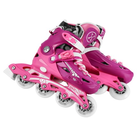 NA1055 ŁYŻWOROLKI BLAZE RÓŻOWE ROZM. S(31-34) NILS EXTREME