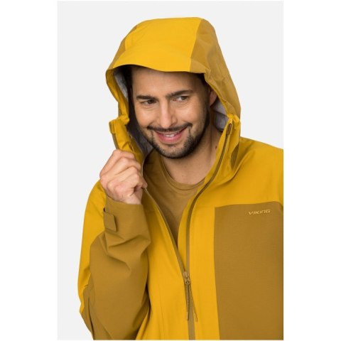 Kurtka męska VIKING Numani Man brązowo żółta M