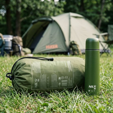 Nc4402 Zielona Mata Z Wbudowaną Pompką Nils Camp