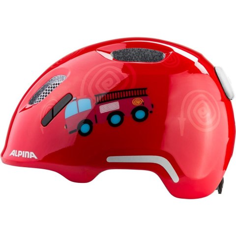 Kask rowerowy ALPINA XIMO 2 FLASH FIRE FIGHTER GLOSS 49-54