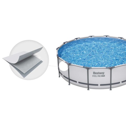 Basen stelażowy Bestway 427×107 cm 11w1 z pompą, drabinką i pokrywą