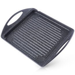 Płyta grillowa granitowa patelnia do grillowania smażenia prostokątna GRANDE 34x26,5 cm