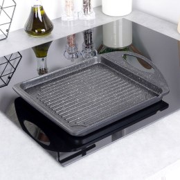 Płyta grillowa granitowa patelnia do grillowania smażenia prostokątna GRANDE 34x26,5 cm