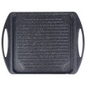 Płyta grillowa granitowa patelnia do grillowania smażenia prostokątna GRANDE 34x26,5 cm