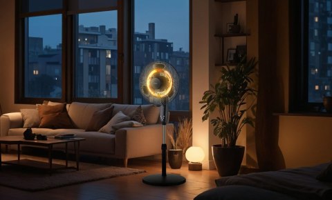 Wentylator 2 w 1 z funkcją grzania NOVEEN F740 16"/40cm