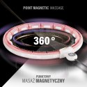 Zestaw Hula Hop Magnetyczny Pink Hhm15 Z Licznikiem Hms + Pas Br163 Black Plus Size