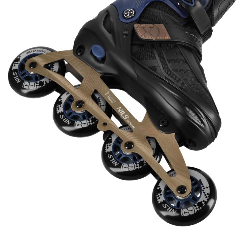 Na684 Łyżworolki Velto Granatowe Rozm. M(35-38) Nils Extreme