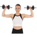 Hantle żeliwne 19kg walizka Enero Fit zestaw 2x9,5kg regulowane