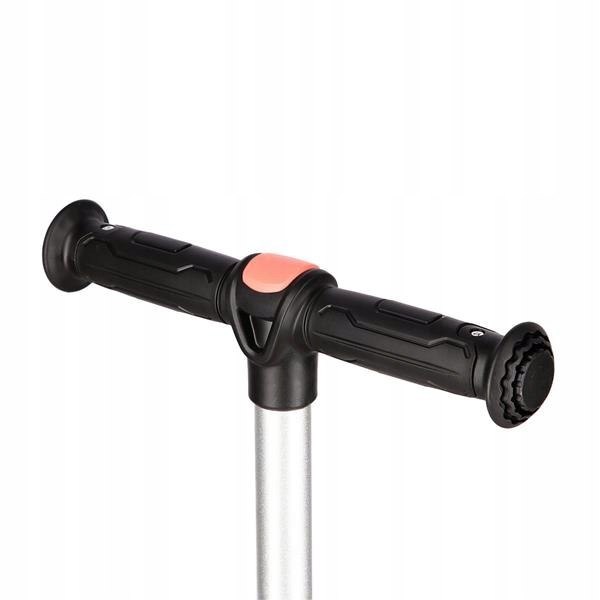 Hulajnoga NILS FUN HLB122 LED PINK – Trójkołowa hulajnoga dla dzieci Liczba kół 3