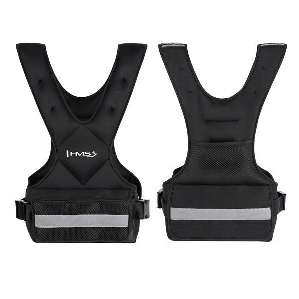 KOR09 KAMIZELKA OBCIĄŻENIOWA REGULOWANA 9 KG HMS – Wzmocnij Swój Trening